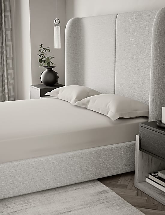 Seprai Ujung Karet Ekstra Tebal 500TC Katun Satin