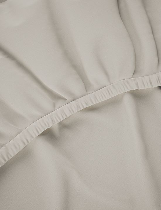 Seprai Ujung Karet Ekstra Tebal 500TC Katun Satin