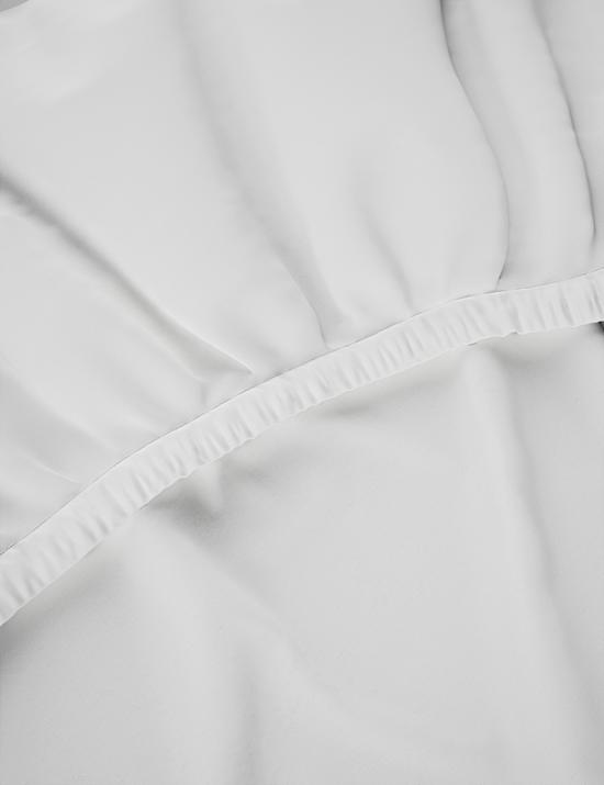 500TC Cotton Sateen Extra Deep Fitted Sheet