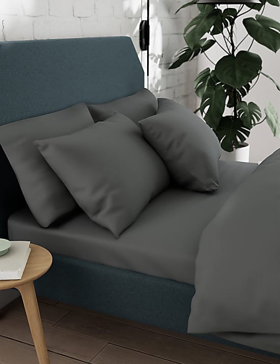 Lot de 2 taies d'oreiller en coton