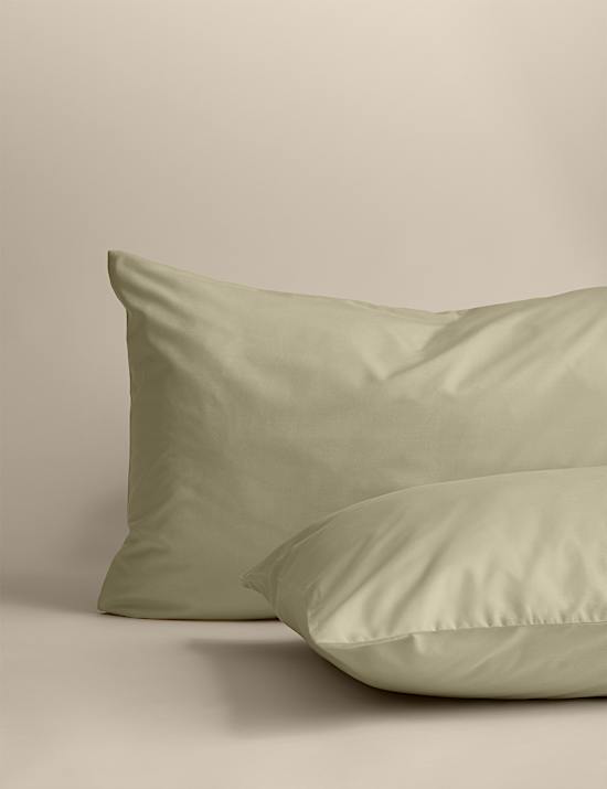 2pk Cotton Rich Pillowcases