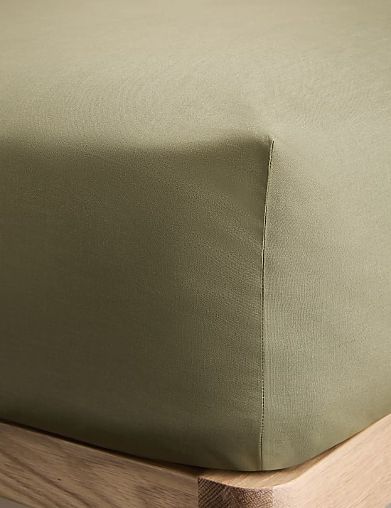 Cotton Rich Deep Fitted Sheet