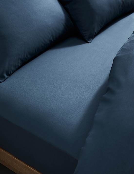 Cotton Rich Extra Deep Fitted Sheet