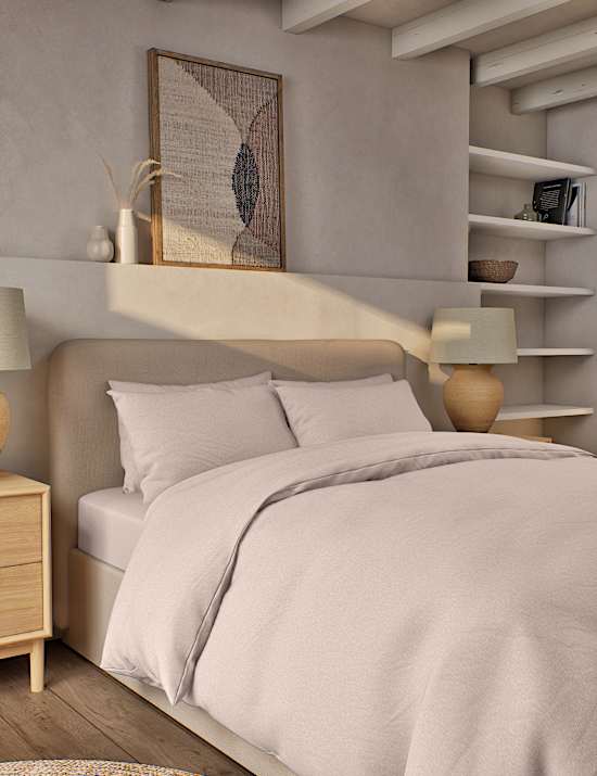 Pure Brushed Cotton Bedding Set