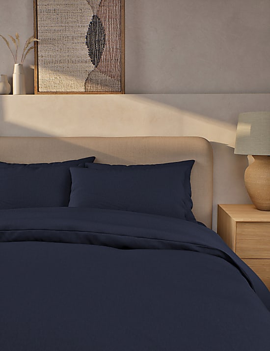 Pure Brushed Cotton Bedding Set