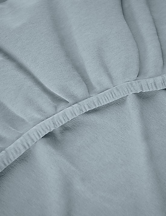 Pure Brushed Cotton Fitted Sheet