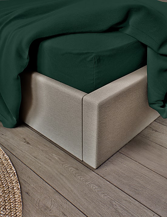 Pure Brushed Cotton Fitted Sheet