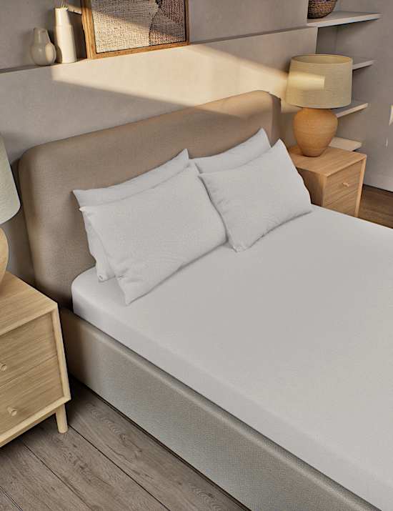 Pure Brushed Cotton Fitted Sheet