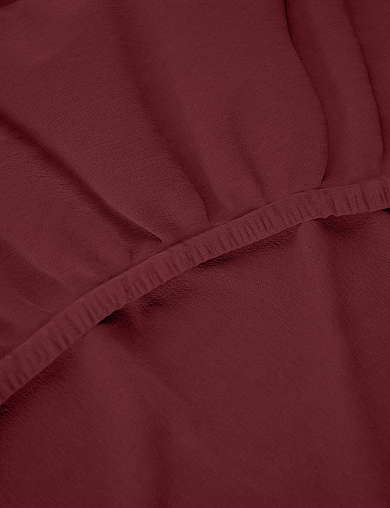 Pure Brushed Cotton Fitted Sheet