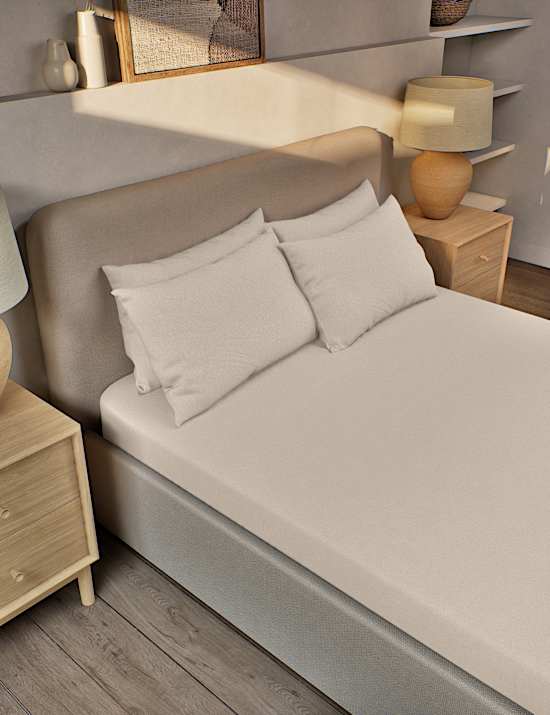 Pure Brushed Cotton Fitted Sheet