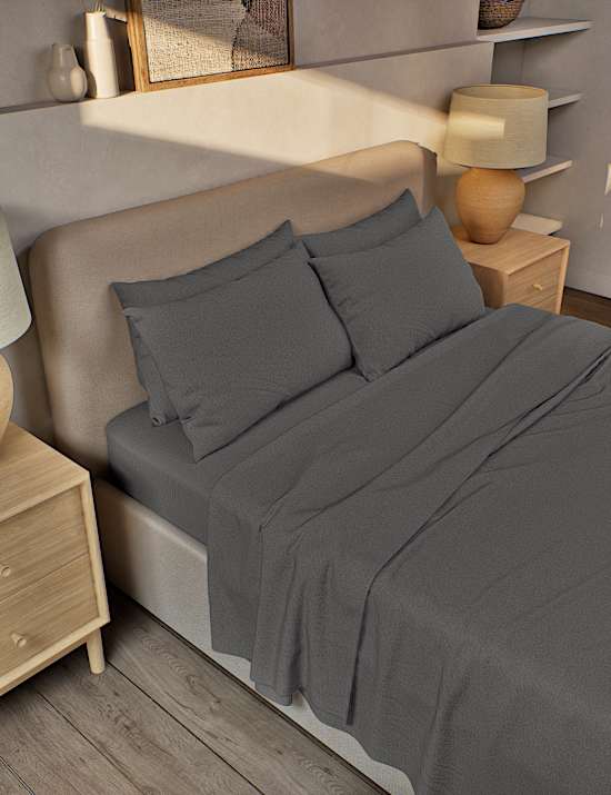Pure Brushed Cotton Flat Sheet