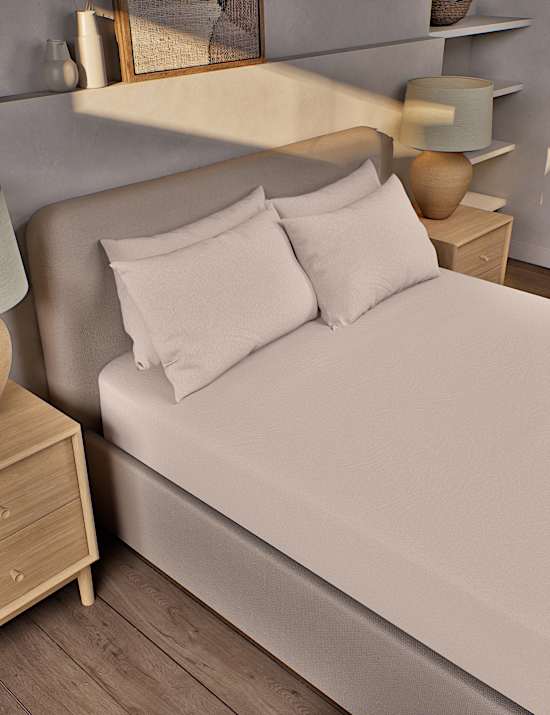 Pure Brushed Cotton Extra Deep Fitted Sheet