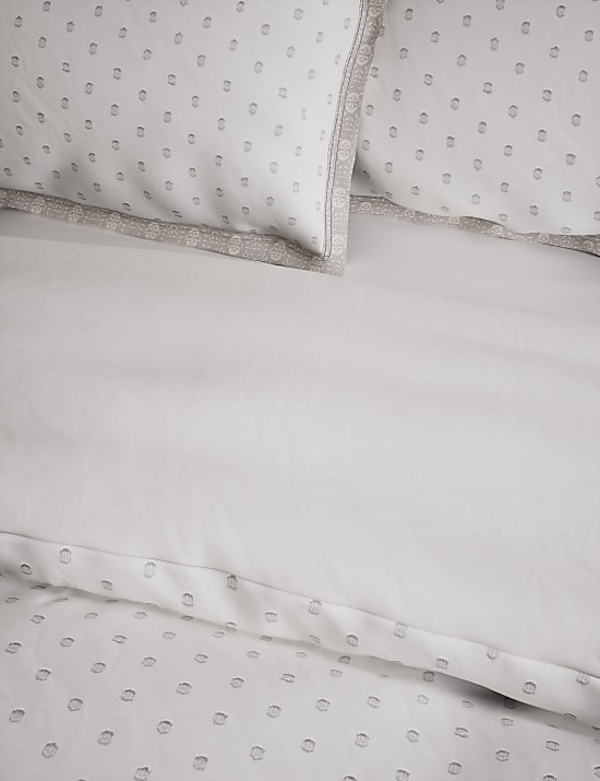 Pure Cotton Spotty Jacquard Bedding Set