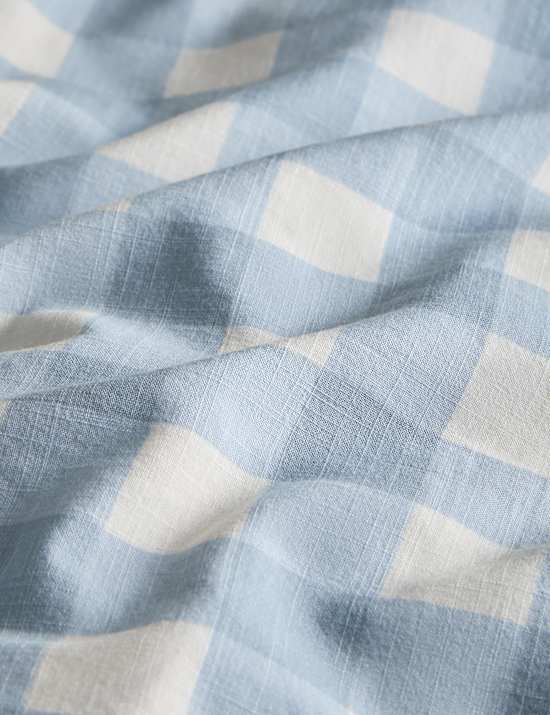 Pure Cotton Gingham Bedding Set