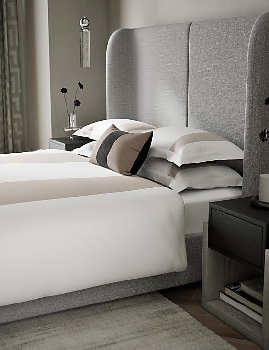 Sateen Panel Bedding Set