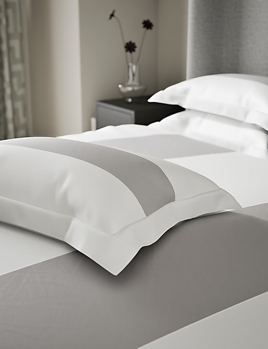 Povlaky na polštáře z&nbsp;bavlněného saténu s&nbsp;dostavou 500&nbsp;nití, 2&nbsp;ks v&nbsp;balení