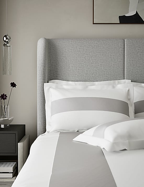 Povlaky na polštáře z&nbsp;bavlněného saténu s&nbsp;dostavou 500&nbsp;nití, 2&nbsp;ks v&nbsp;balení