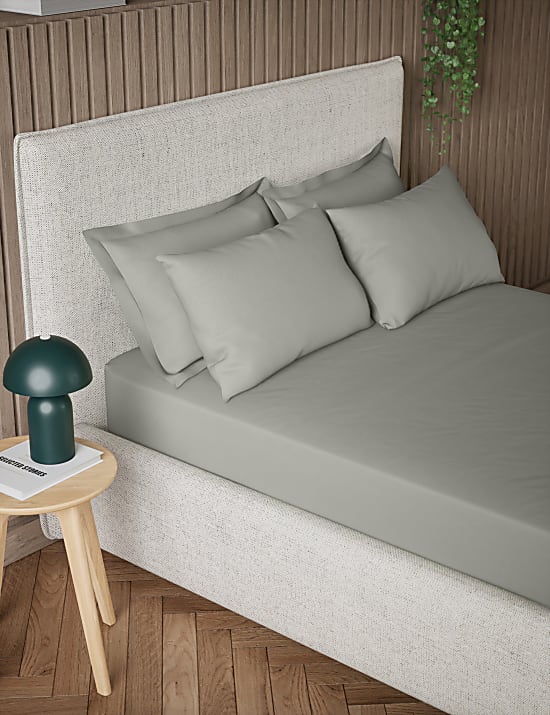Pure Cotton 300 Thread Count Extra Deep Fitted Sheet