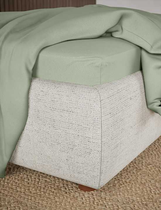 Pure Cotton 300 Thread Count Fitted Sheet
