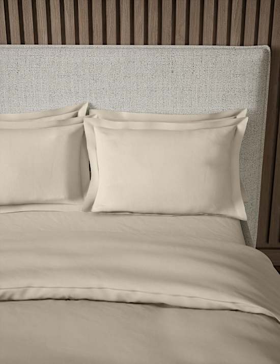 2pk Pure Cotton 300 Thread Count Oxford Pillowcases