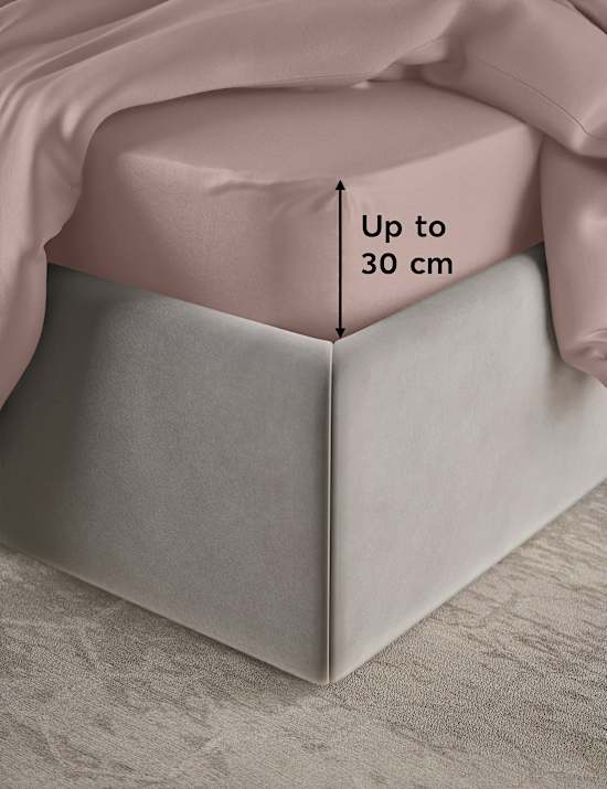 Egyptian Cotton 400 Thread Count Silky Deep Fitted Sheet