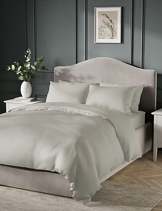 Pure Cotton Sateen 400 Thread Count Bedding Set
