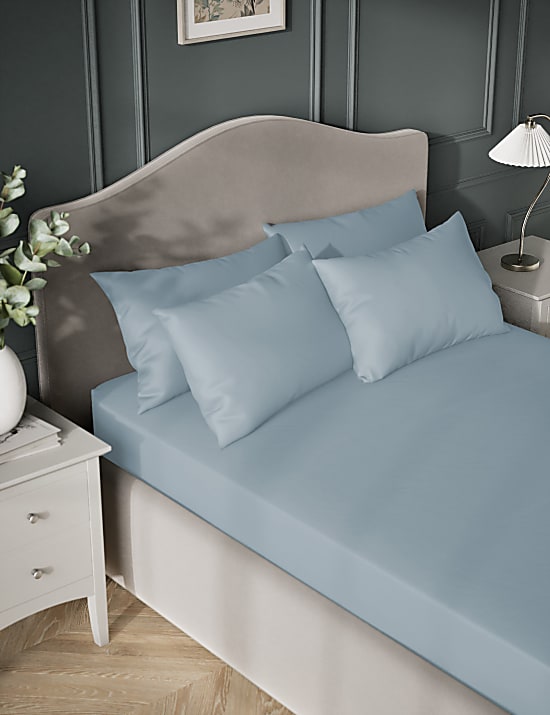 Egyptian Cotton Sateen 400 Thread Count Deep Fitted Sheet