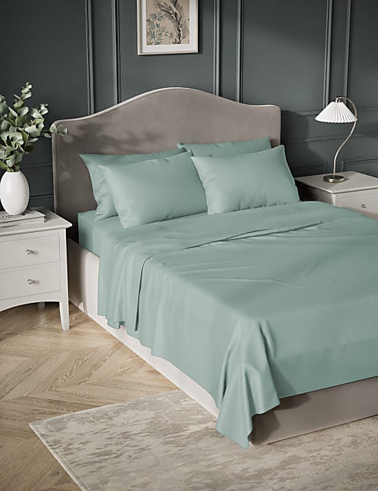 Egyptian Cotton Sateen 400 Thread Count Flat Sheet