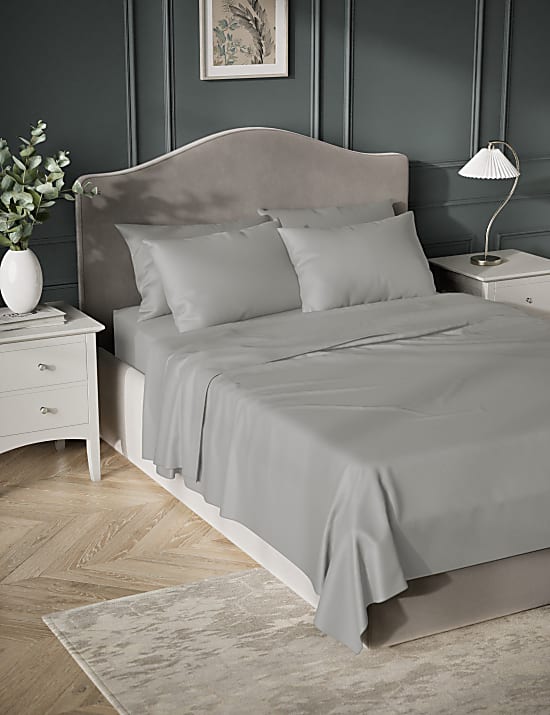 Egyptian Cotton Sateen 400 Thread Count Flat Sheet