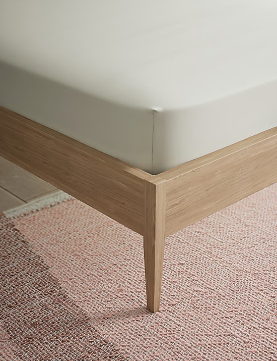 Cotton Blend Non Iron Fitted Sheet