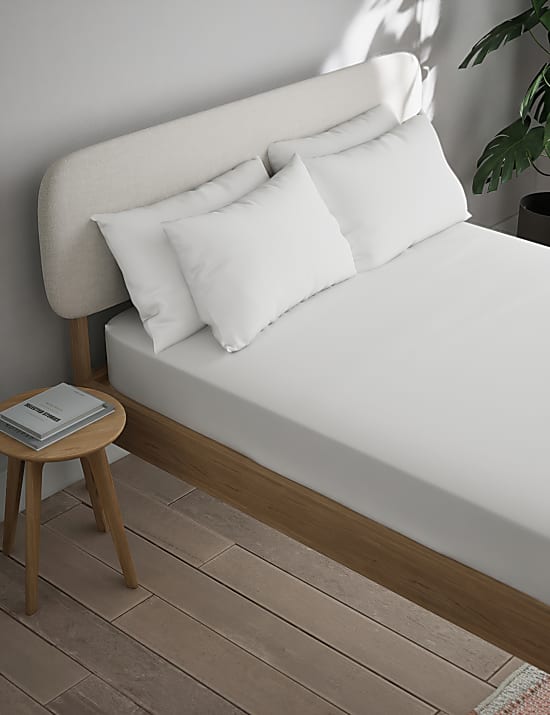 Cotton Blend Non Iron Fitted Sheet