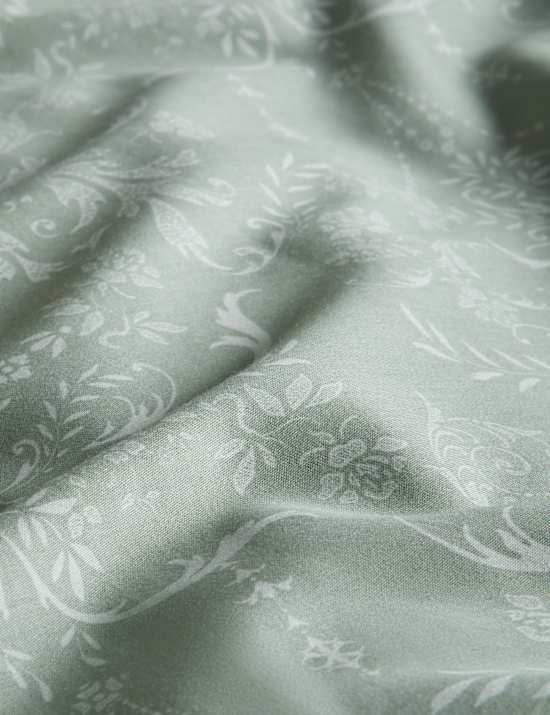 Aida-Alouette Damask Sateen Bedding Set