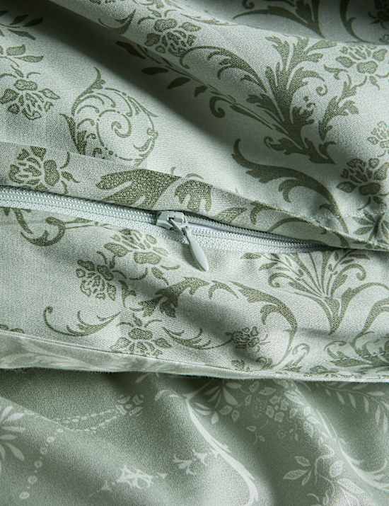 Aida-Alouette Damask Sateen Bedding Set