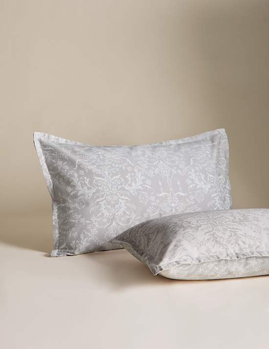 Aida-Alouette Damask Sateen Bedding Set