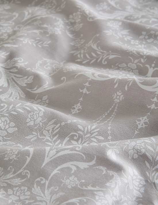 Aida-Alouette Damask Sateen Bedding Set