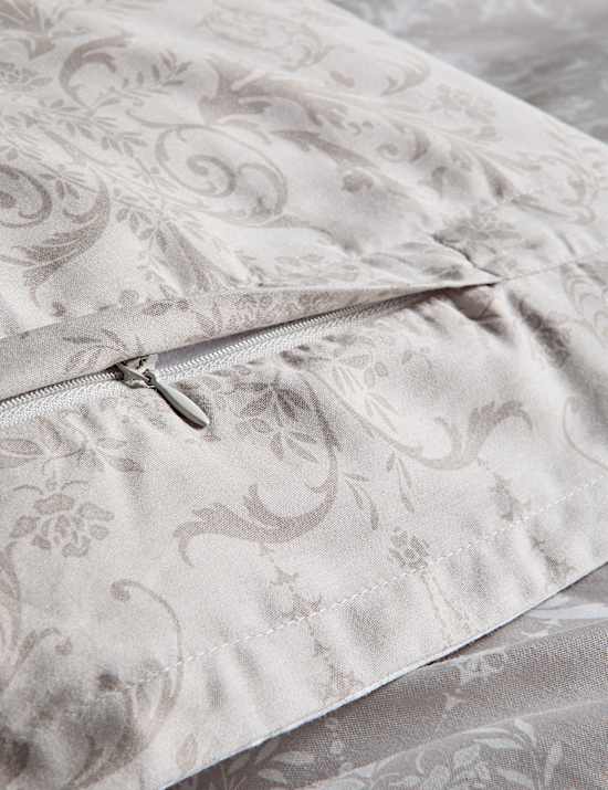 Aida-Alouette Damask Sateen Bedding Set