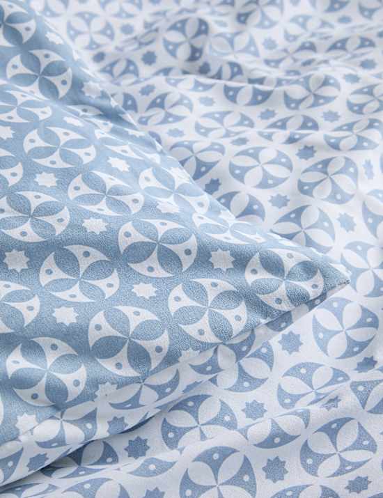 Cotton Blend Circle Star Bedding Set