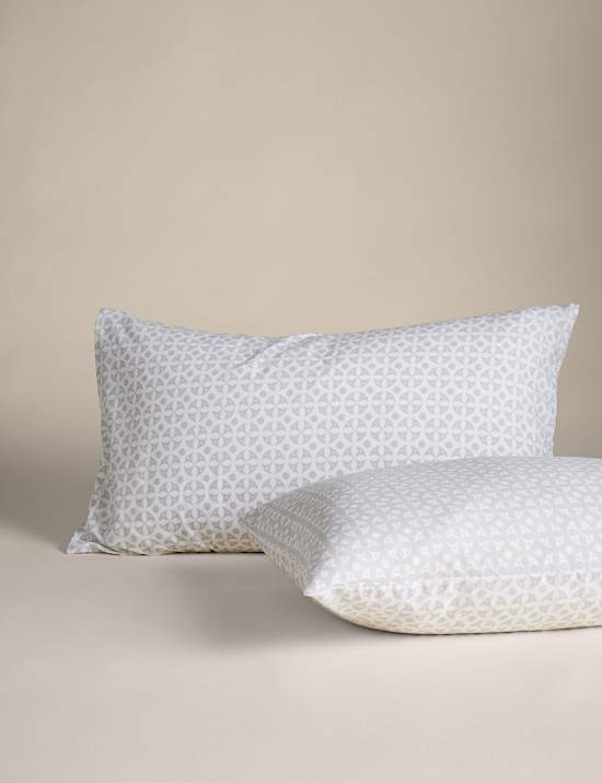 Cotton Blend Circle Star Bedding Set