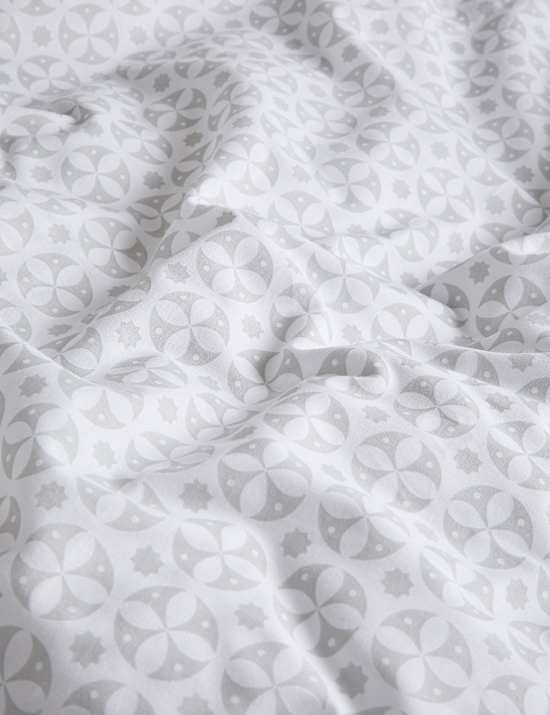 Cotton Blend Circle Star Bedding Set