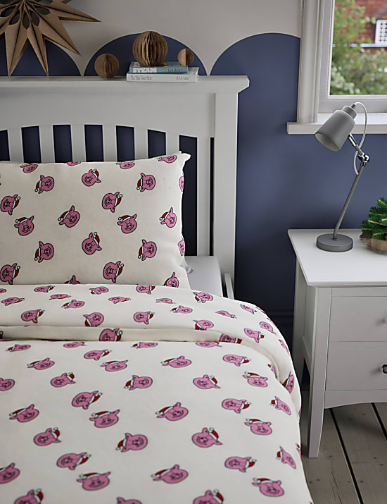 Percy Pig™ Fleece Bedding Set