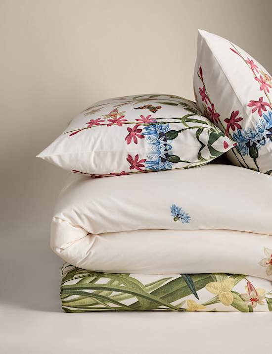 Pure Cotton Floral Bedding Set