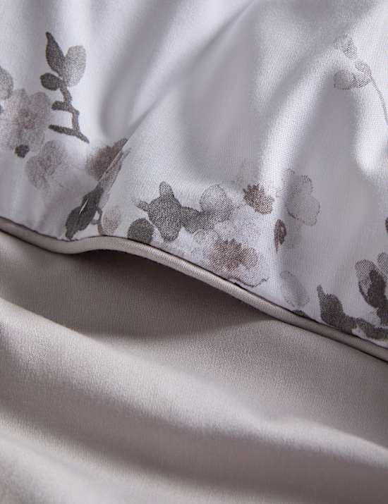 Pure Cotton Sateen Cherry Blossom Bedding Set