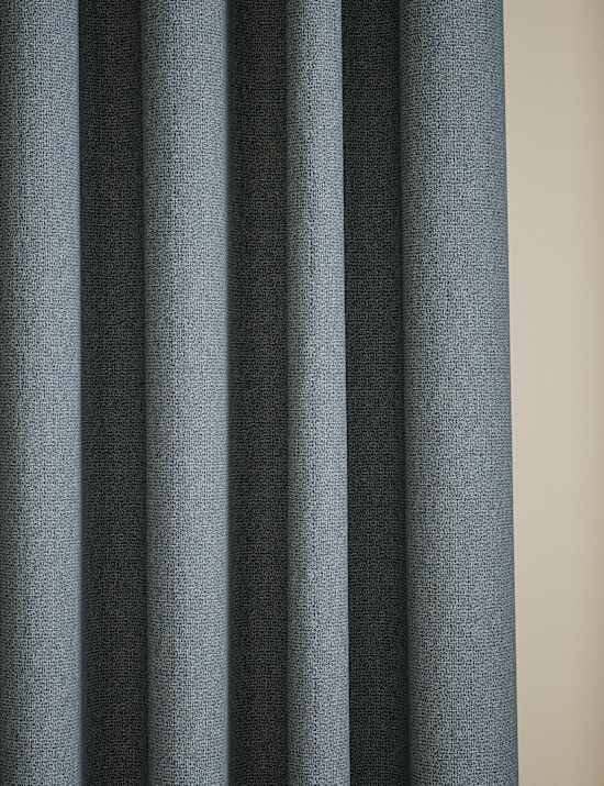 Basketweave Eyelet Curtains
