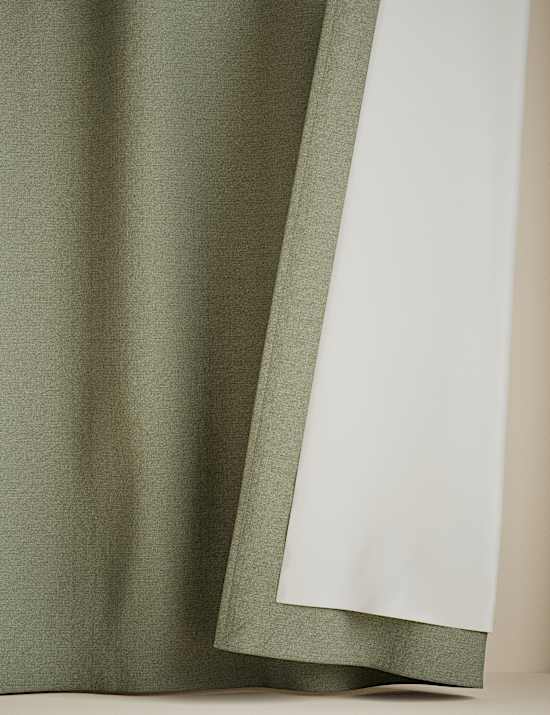 Basketweave Eyelet Curtains