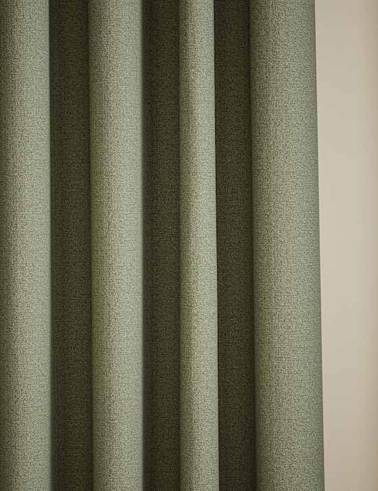 Basketweave Eyelet Curtains