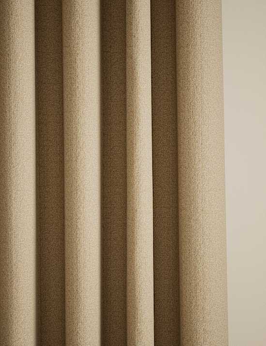 Basketweave Eyelet Curtains
