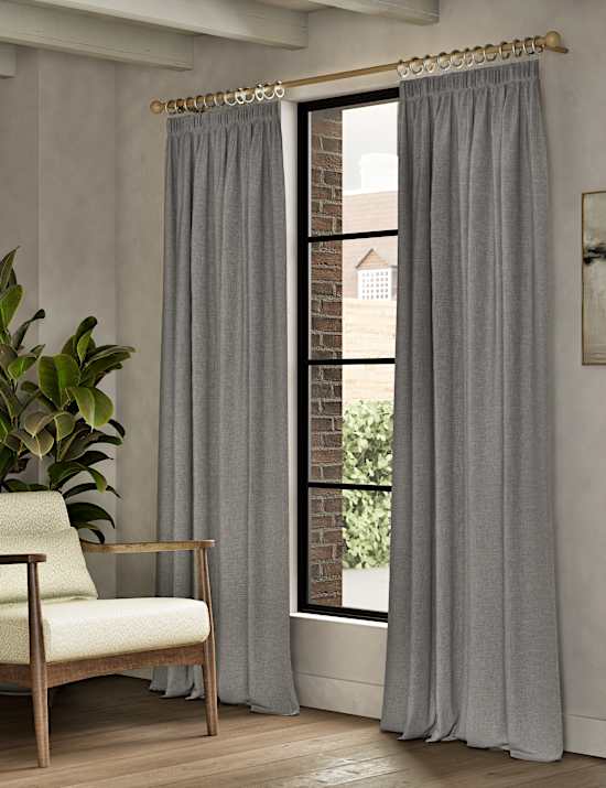 Isabelle Pencil Pleat Blackout Curtains
