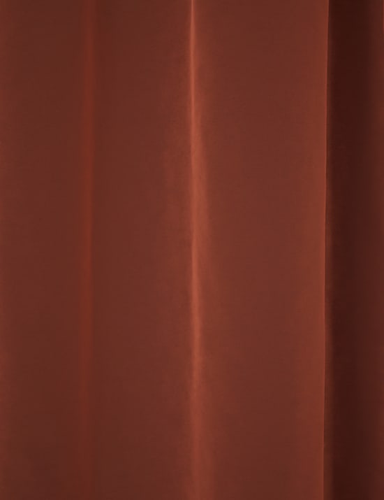 Velvet Pencil Pleat Curtains