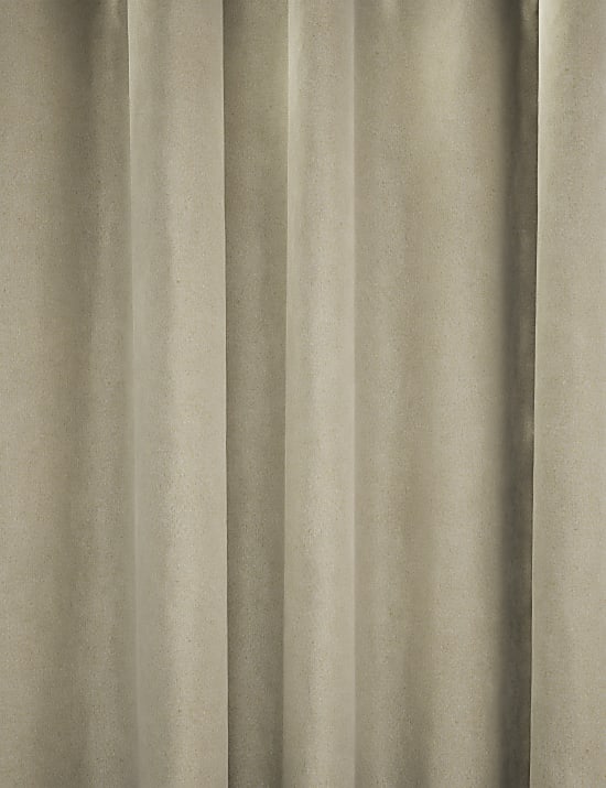 Velvet Pencil Pleat Curtains
