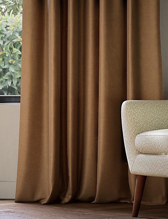 Velvet Pencil Pleat Curtains
